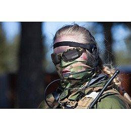 Тактичні захисні окуляри Daisy X7 Камуфляж ударостійкі 4 змінні лінзи