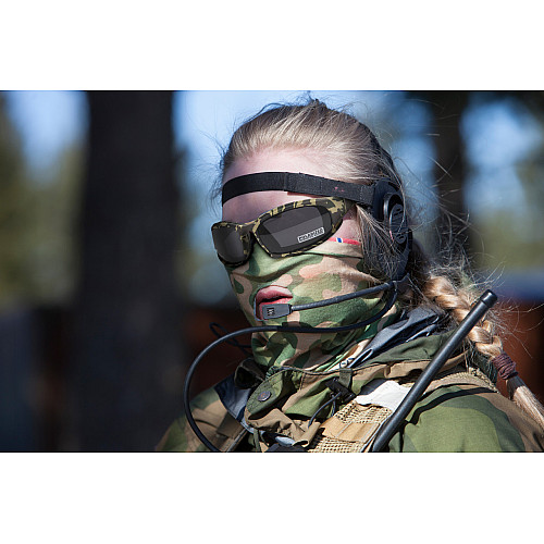 Тактичні захисні окуляри Daisy X7 Камуфляж ударостійкі 4 змінні лінзи