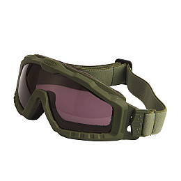 Захисні окуляри та маска 2 в 1 тактичні Si Ballistic M Frame Oakley олива