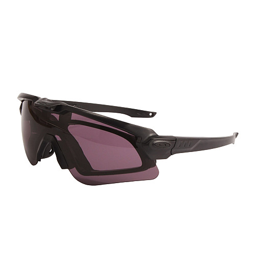 Захисні окуляри та маска 2 в 1 тактичні Si Ballistic M Frame Oakley чорні