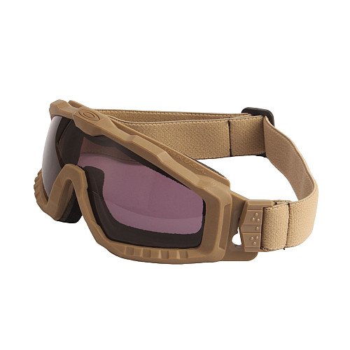 Захисні окуляри та маска 2 в 1 тактичні Si Ballistic M Frame Oakley койот