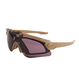 Захисні окуляри та маска 2 в 1 тактичні Si Ballistic M Frame Oakley койот