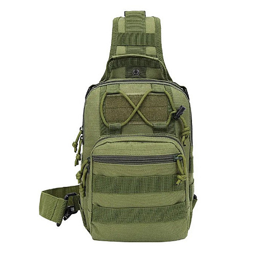 Сумка через плече 6 літрів Solve 14х20х28 см олива