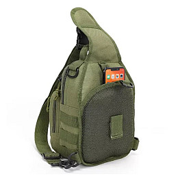 Сумка через плече 6 літрів Solve 14х20х28 см олива