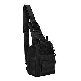 Сумка через плече 6 літрів Solve 14х20х28 см чорна