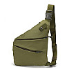 Сумка-слинг тактична через плече Solve 31х26х1.5 см Олива A147