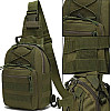 Сумка тактична через плече Solve 28х19х10 см Олива A742