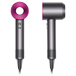 Фен стайлер для волос Kemei 5 в 1 Supersonic Premium Magic Hair 1600 Вт 5 насадок Рожевий (HD07P)