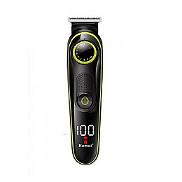 Машинка для стрижки волос бездротова Kemei KM-696 Black