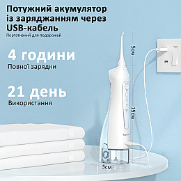 Ирригатор Fairywill 5020E White (FW5020EW)