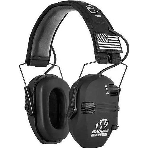 Активні навушники Walkers Razor з чохлом і кріпленнями OPS Core Чебурашки Чорний (2004499172)