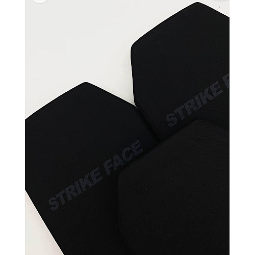 Комплект бронеплит легких керамічних No Brand Aluminium oxide 5-го класу 25х30 см 2 шт Чорний (2005682918)