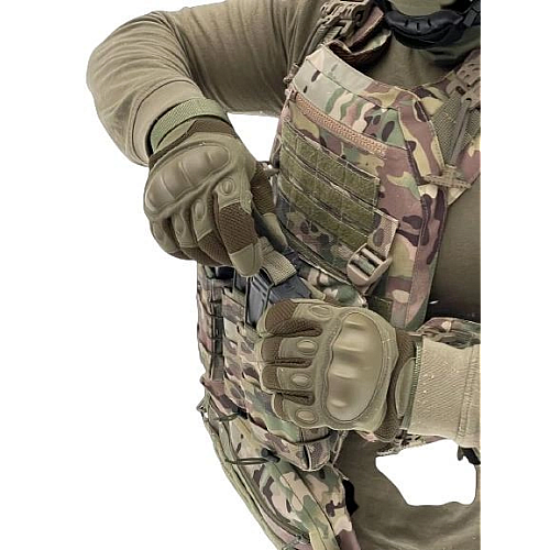 Плитоноска з підсумками без плит No Brand One Size Мультикам (2013925894)