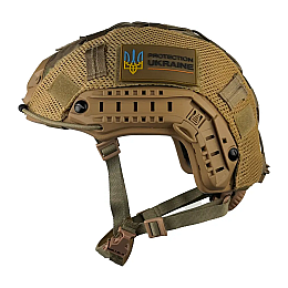 Шлем FAST Helmet NIJ IIIA та Кавер S Мультикам