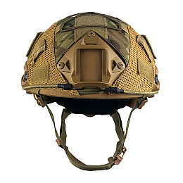 Шлем FAST Helmet NIJ IIIA і Кавер L Мультикам