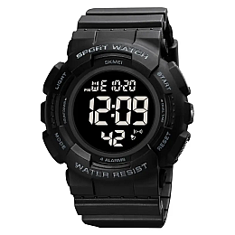 Чоловічі наручні спортивні годинники Skmei 2081 Чорний