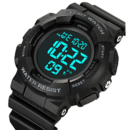 Чоловічі наручні спортивні годинники Skmei 2081 Чорний