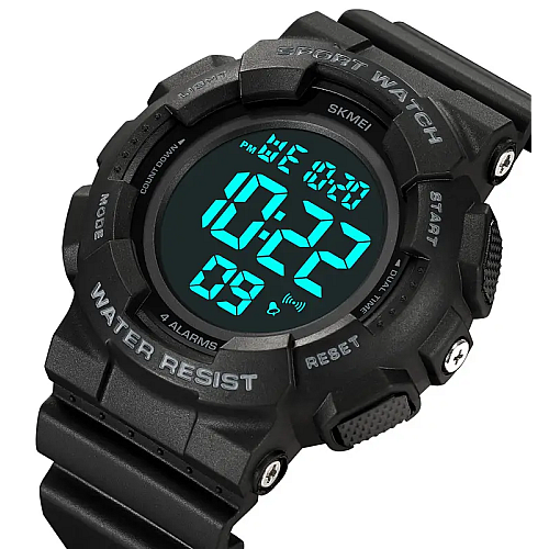 Чоловічі наручні спортивні годинники Skmei 2081 Чорний