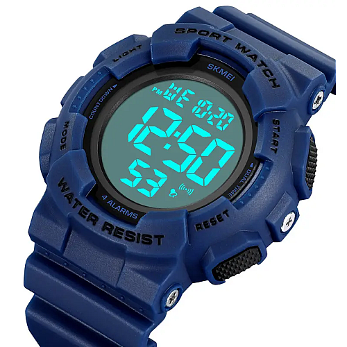 Чоловічі наручні спортивні годинники Skmei 2081 Синій