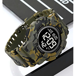 Чоловічі наручні спортивні годинники Skmei 2081 Камуфляж