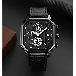 Наручные мужские классические часы Skmei 19-63 