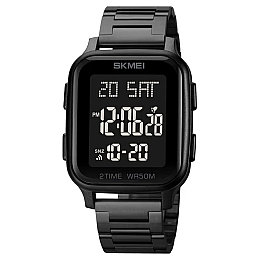 Мужские наручные часы Skmei 1859 на браслете Черный
