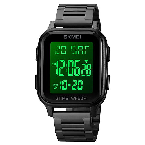 Мужские наручные часы Skmei 1859 на браслете Черный