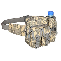 Поясна сумка No Brand 10 л 16x37 см Піксель (2031696070)