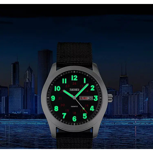 Часы мужские наручные Skmei 9112 Черные (2033039575)