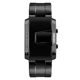Чоловічі оригінальні годинники Skmei 1179 Чорний