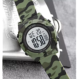Чоловічі спортивні годинники Skmei 1772 Камуфляж