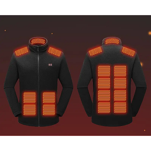 Кофта чоловіча з підігрівом No Brand 4XL Чорний (2033777493)