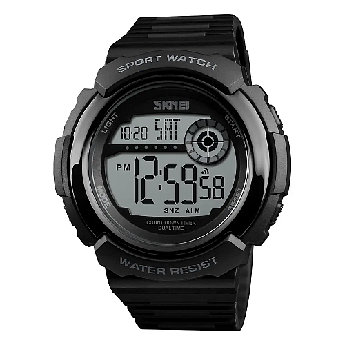 Чоловічі спортивні годинники Skmei 1367 Чорний