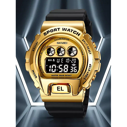 Мужские наручные часы Skmei 1905 Золотистый