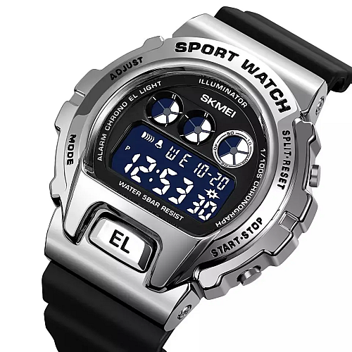 Мужские наручные часы Skmei 1905 Серебристый