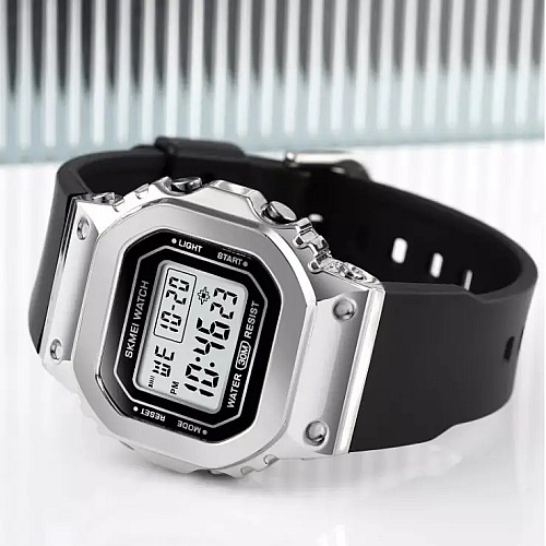 Мужские наручные часы Skmei 1796 Черно-серый