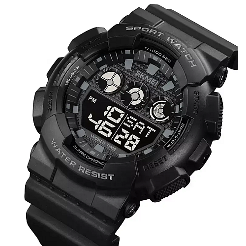 Чоловічі спортивні годинники Skmei 1857 Чорний