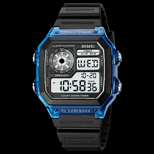 Чоловічі наручні спортивні годинники Skmei 1998 Синій