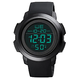 Спортивные мужские часы Skmei 1719 Черный