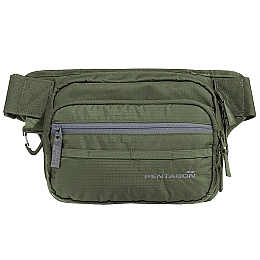 Тактична поясна сумка Pentagon Protean 1.2 л Оливкова (2046561693)