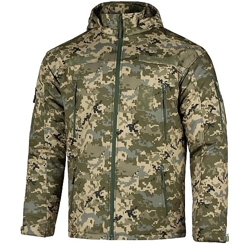 Куртка чоловіча No Brand SoftShell Max-Heat ММ-14 Камуфляж S (2047880424)