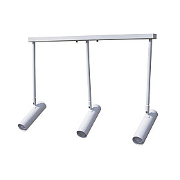 Светильник с поворотными плафонами на планке MSK Electric Telescope NL 1730-3 W