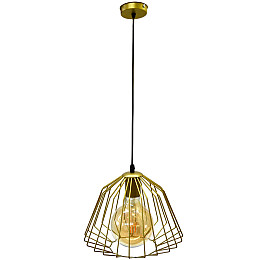 Светильник подвесной в стиле лофт MSK Electric Lattice NL 2724 G