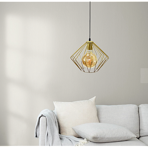 Светильник подвесной в стиле лофт MSK Electric Rhombus NL 3023 G