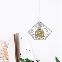 Светильник подвесной в стиле лофт MSK Electric Rhombus NL 3023 W