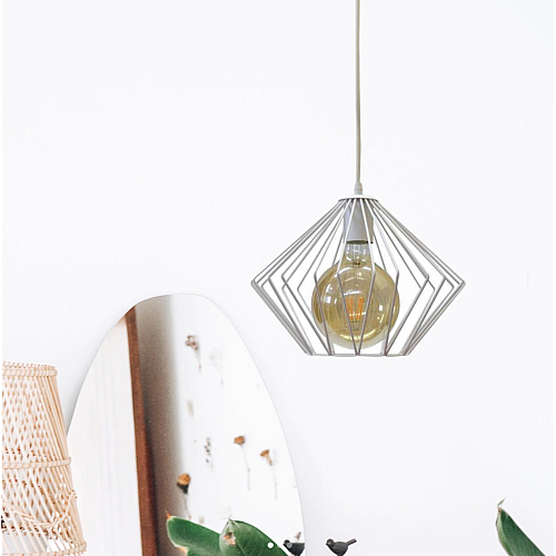 Светильник подвесной в стиле лофт MSK Electric Rhombus NL 3023 W