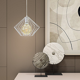 Светильник подвесной в стиле лофт MSK Electric Rhombus NL 3023 W