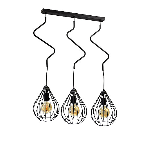 Светильник подвесной на три лампы MSK Electric Kaplya NL 1422-3