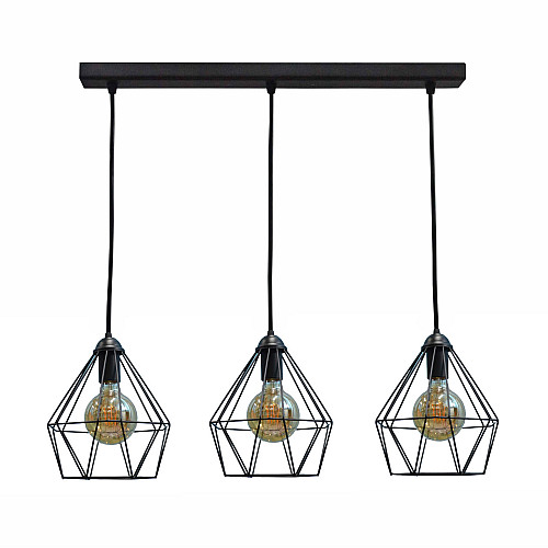 Світильник підвісний на три лампи MSK Electric Sierra NL 0537-3