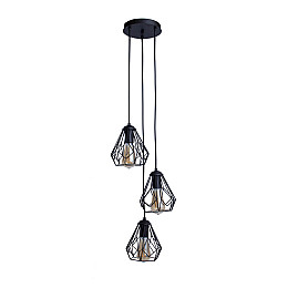 Светильник подвесной в стиле лофт MSK Electric Milan NL 538-3R